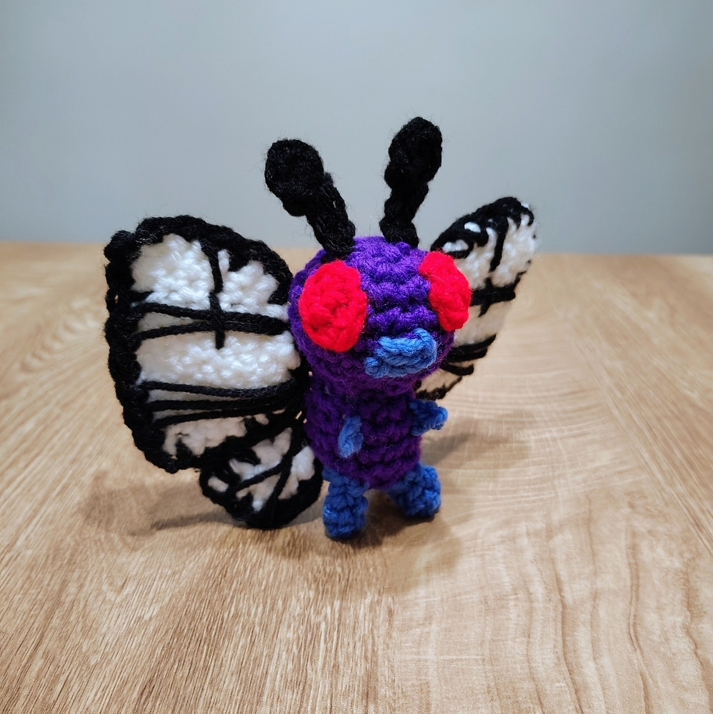 Handmade Crochet Butterfree